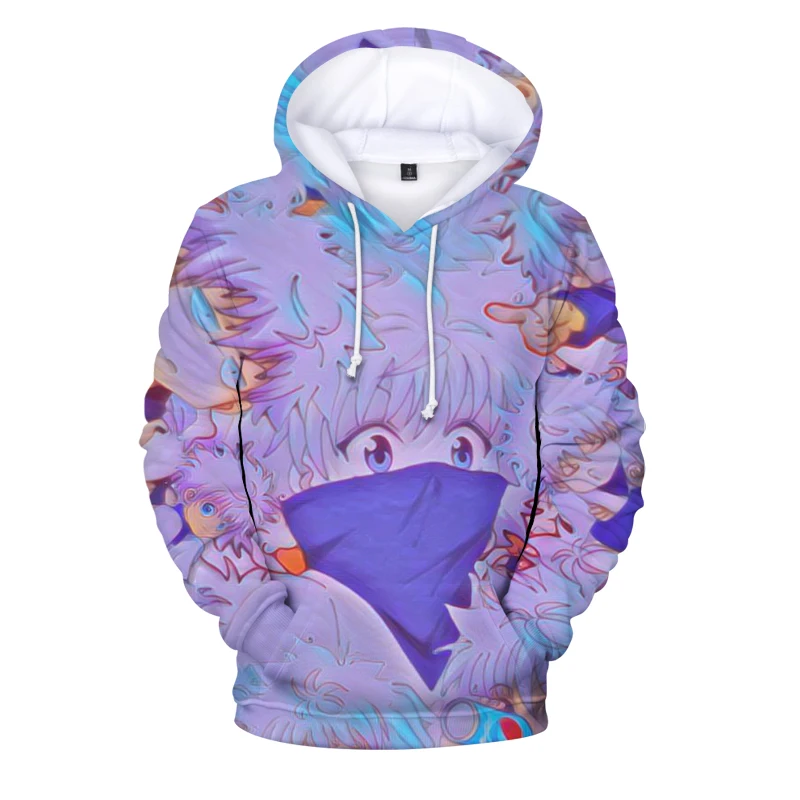 Novelty Anime Hunter X Hunter Hoody 3D Men Women Hoodies Killua Zoldyck Devil Eye HxH Hooded Streetwear Boys/girls Sweatshirts
Novelty Anime Hunter X Hunter Hoody 3D Men Women Hoodies Killua Zoldyck Devil Eye HxH Hooded Streetwear Boys/girls Sweatshirts