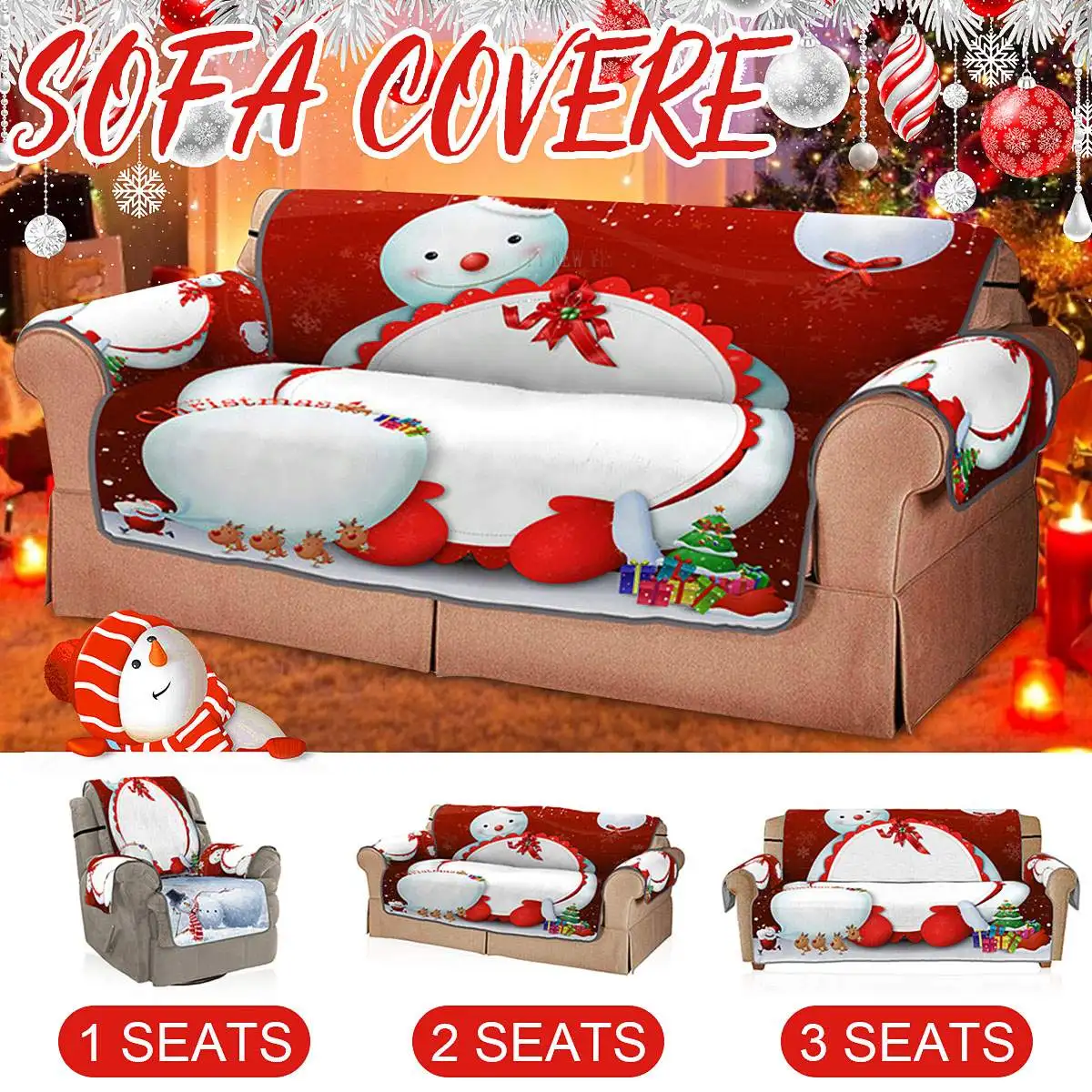 1/2/3 Seat Christmas Cartoon Cubiertas Sofa Couch Cover Sofa Protector 3D Sofa Cover Mat Set Home Decor Accessories
1/2/3 Seat Christmas Cartoon Cubiertas Sofa Couch Cover Sofa Protector 3D Sofa Cover Mat Set Home Decor Accessories