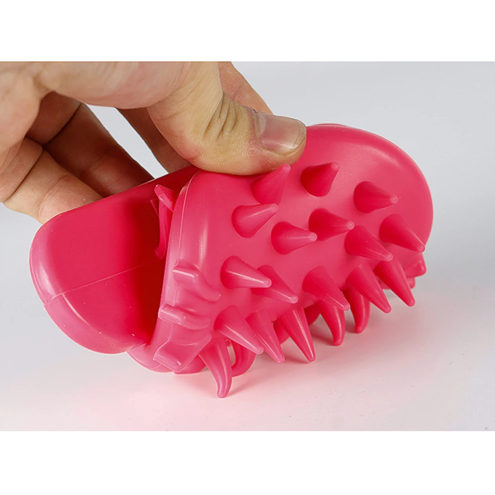 Pet Hair Remover Brush Dog Silicone Massage Comb Efficient Dogs Cats Hair Detailer For Bath Cleaning Supplies Animal Combs 2021
Pet Hair Remover Brush Dog Silicone Massage Comb Efficient Dogs Cats Hair Detailer For Bath Cleaning Supplies Animal Combs 2021