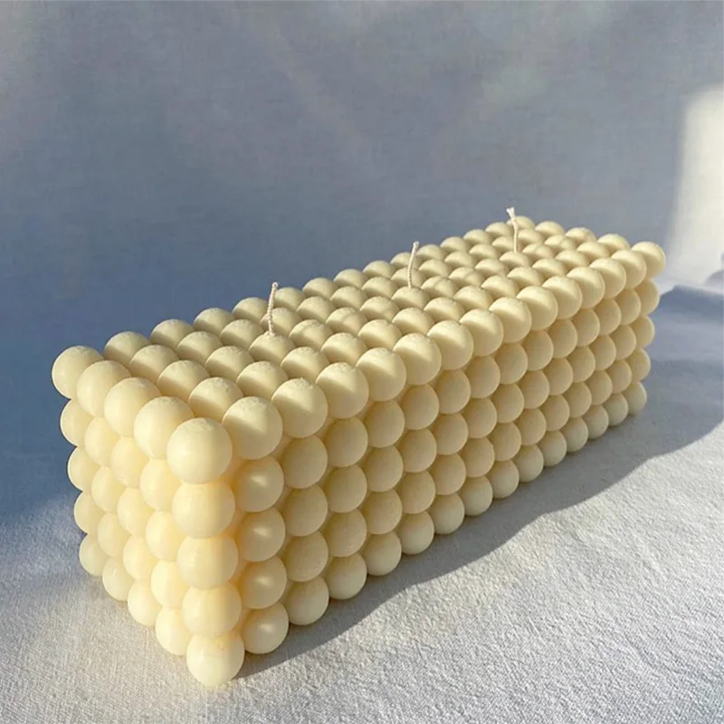 Cube Aesthetic Candle Mold Cylindrical Home Decoration Candle Silicone Molds Cube Ball Soy Candle Wax Mould
Cube Aesthetic Candle Mold Cylindrical Home Decoration Candle Silicone Molds Cube Ball Soy Candle Wax Mould