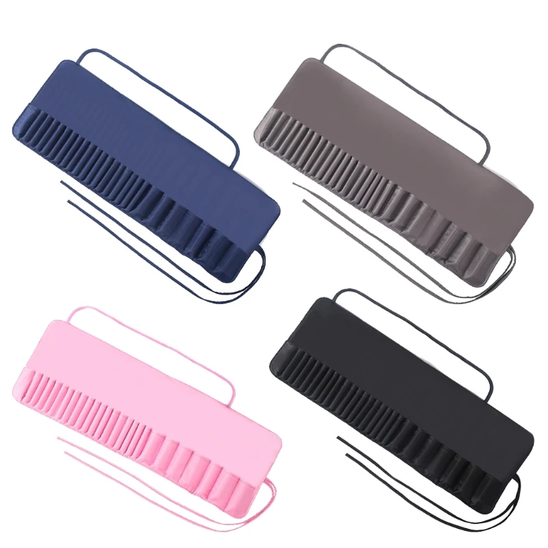 Makeup Brush Rolling Case Cosmetic Bag Pouch Holder Travel Portable Brushes Storage Organizer with Strap
Makeup Brush Rolling Case Cosmetic Bag Pouch Holder Travel Portable Brushes Storage Organizer with Strap