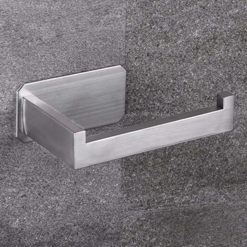 Self Adhesive Stainless Steel Kitchen Tissue Hanging Holder Bathroom Toilet Roll Paper Holder Towel Rack
Self Adhesive Stainless Steel Kitchen Tissue Hanging Holder Bathroom Toilet Roll Paper Holder Towel Rack