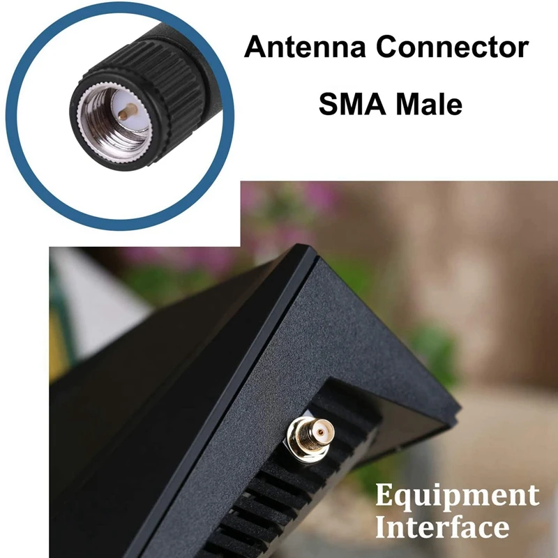 SMA Antenna 4G LTE High Gain 9DBi WiFi Antenna Dual Band(2.4GHz&5.8GHz) Omni-Directional Antenna 3G/4G/GSM
SMA Antenna 4G LTE High Gain 9DBi WiFi Antenna Dual Band(2.4GHz&5.8GHz) Omni-Directional Antenna 3G/4G/GSM