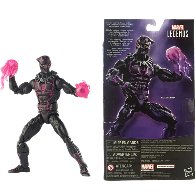 15Cm Hasbro Anime Marvel Legends Series Black Panther Exclusive Action Figure Model Speelgoed for Ver Zamelen Van Acties 6-Inch
15Cm Hasbro Anime Marvel Legends Series Black Panther Exclusive Action Figure Model Speelgoed for Ver Zamelen Van Acties 6-Inch