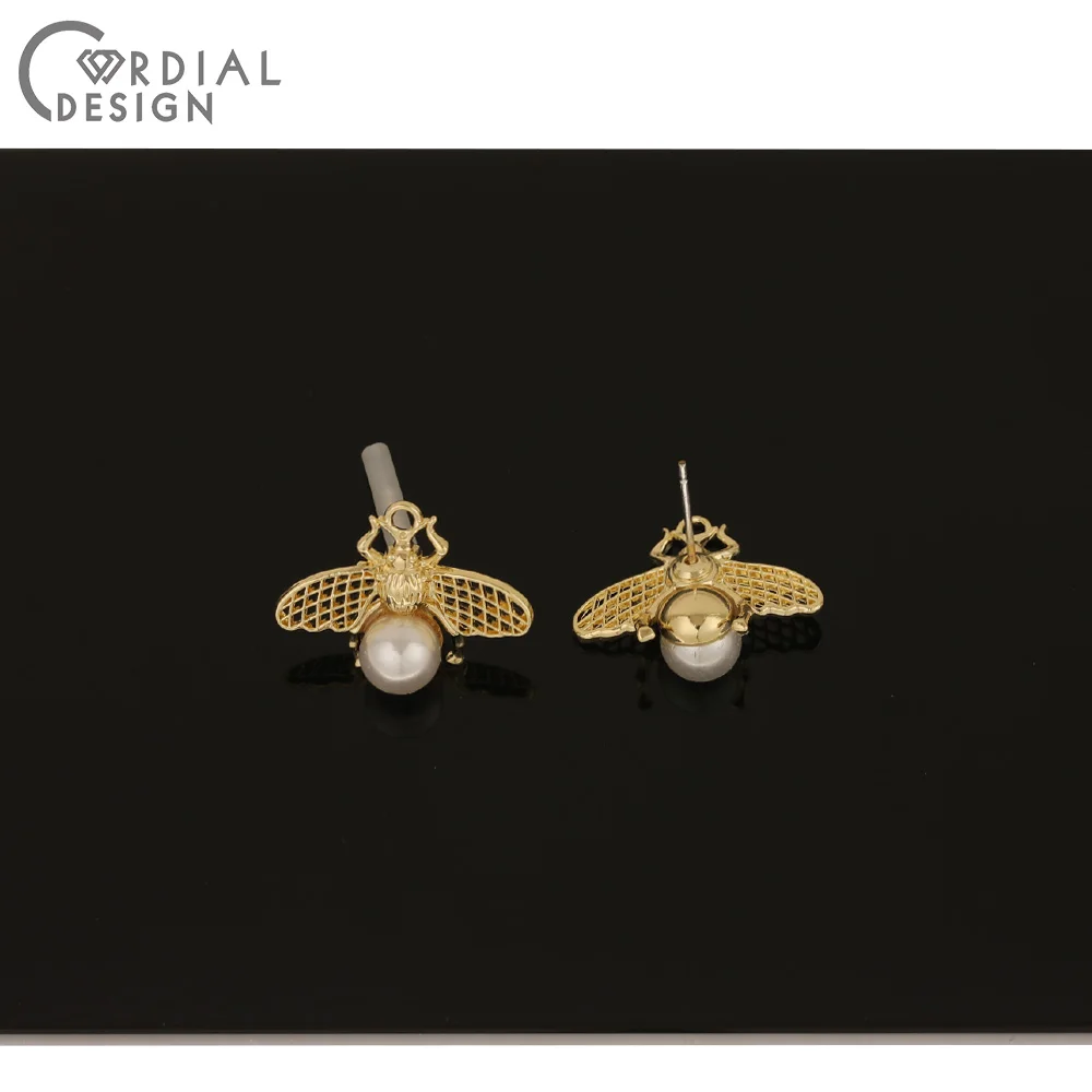Cordial Design 100Pcs 16*22MM Jewelry Accessories/Earrings Stud/Imitation Pearl/DIY/Insect Shape/Jewelry Findings & Components
Cordial Design 100Pcs 16*22MM Jewelry Accessories/Earrings Stud/Imitation Pearl/DIY/Insect Shape/Jewelry Findings & Components