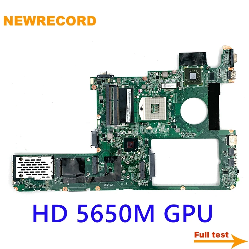 NEWRECORD для DAKL3EMB8E0 Lenovo ideapad Y560P 15 6 дюймов Материнская плата ноутбука HD 5650M 1GB HM65 DDR3