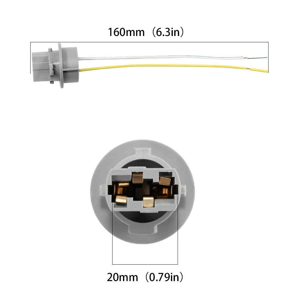 YUNPICAR 7440 T20 7441 проводной розеточный соединитель для сигнала поворота/лампы