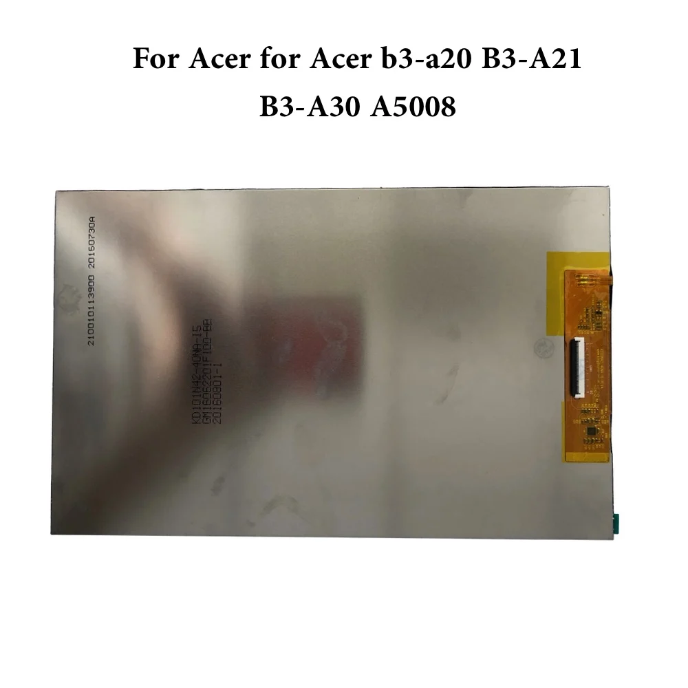 Tablet LCD Screen Matrix for Acer b3-a20 B3-A21 B3-A30 A5008 KD101N37-40NA-A10 KD101N37-40NA-A10-REVA KD101N37 40NA Display |