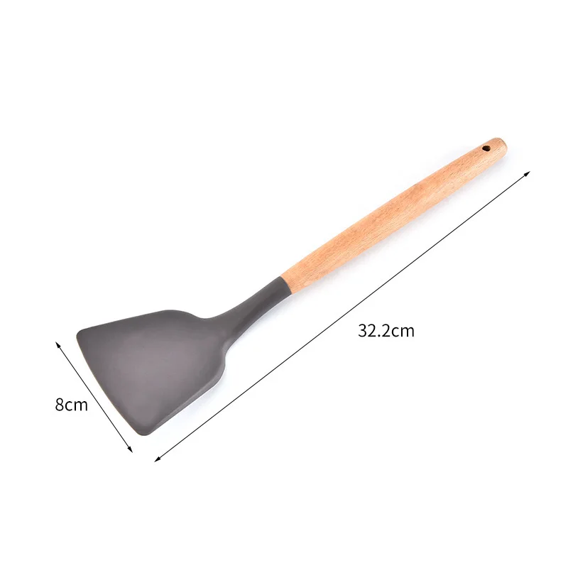 Cooking Tools Premium Silicone Cooking Utensil Set9 - Piece Home Kitchen Accessories Wood Cooking Utensils Set for Nonstick
Cooking Tools Premium Silicone Cooking Utensil Set9 - Piece Home Kitchen Accessories Wood Cooking Utensils Set for Nonstick