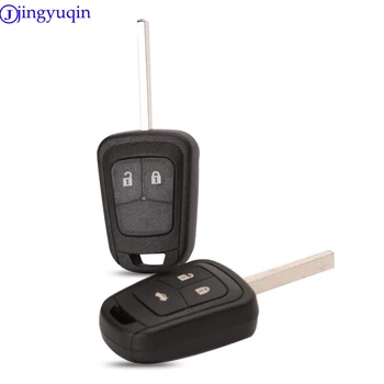 jingyuqin New Remote Straight Car Key Shell Cover Case For Chevrolet AVEO For Opel Camaro/Cruze/Equinox/Impala/Malibu/Sonic