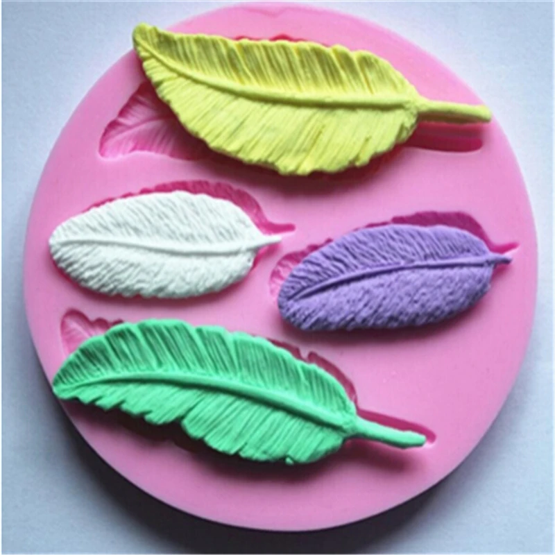 Feather Silicone Molds chocolate DIY fondant cake decorating tools lace border silicone mold kitchen baking utensils
Feather Silicone Molds chocolate DIY fondant cake decorating tools lace border silicone mold kitchen baking utensils