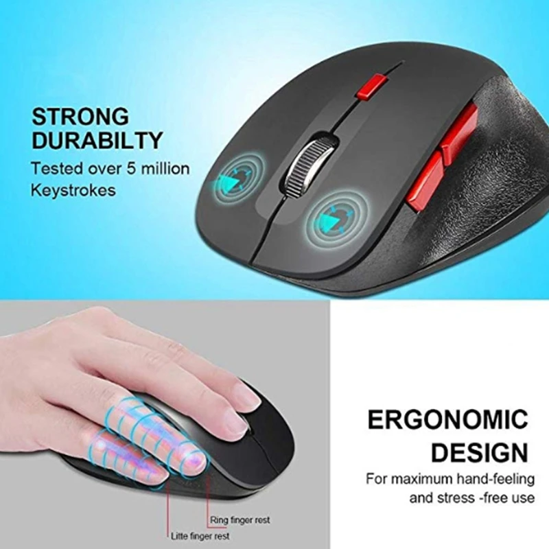 YWYT Wireless Gaming Mouse 6 Button 2400 DPI 2.4GHz LED Optical USB Computer Mouse Gamer Mice Ergonomic Design Game Mouse
YWYT Wireless Gaming Mouse 6 Button 2400 DPI 2.4GHz LED Optical USB Computer Mouse Gamer Mice Ergonomic Design Game Mouse