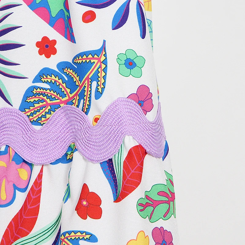 TWOTWINSTYLE Hit Color Print Dress For Women Square Collar Sleeveless High Waist Bohemian Summer Dresses Female Fashion New Tide
TWOTWINSTYLE Hit Color Print Dress For Women Square Collar Sleeveless High Waist Bohemian Summer Dresses Female Fashion New Tide