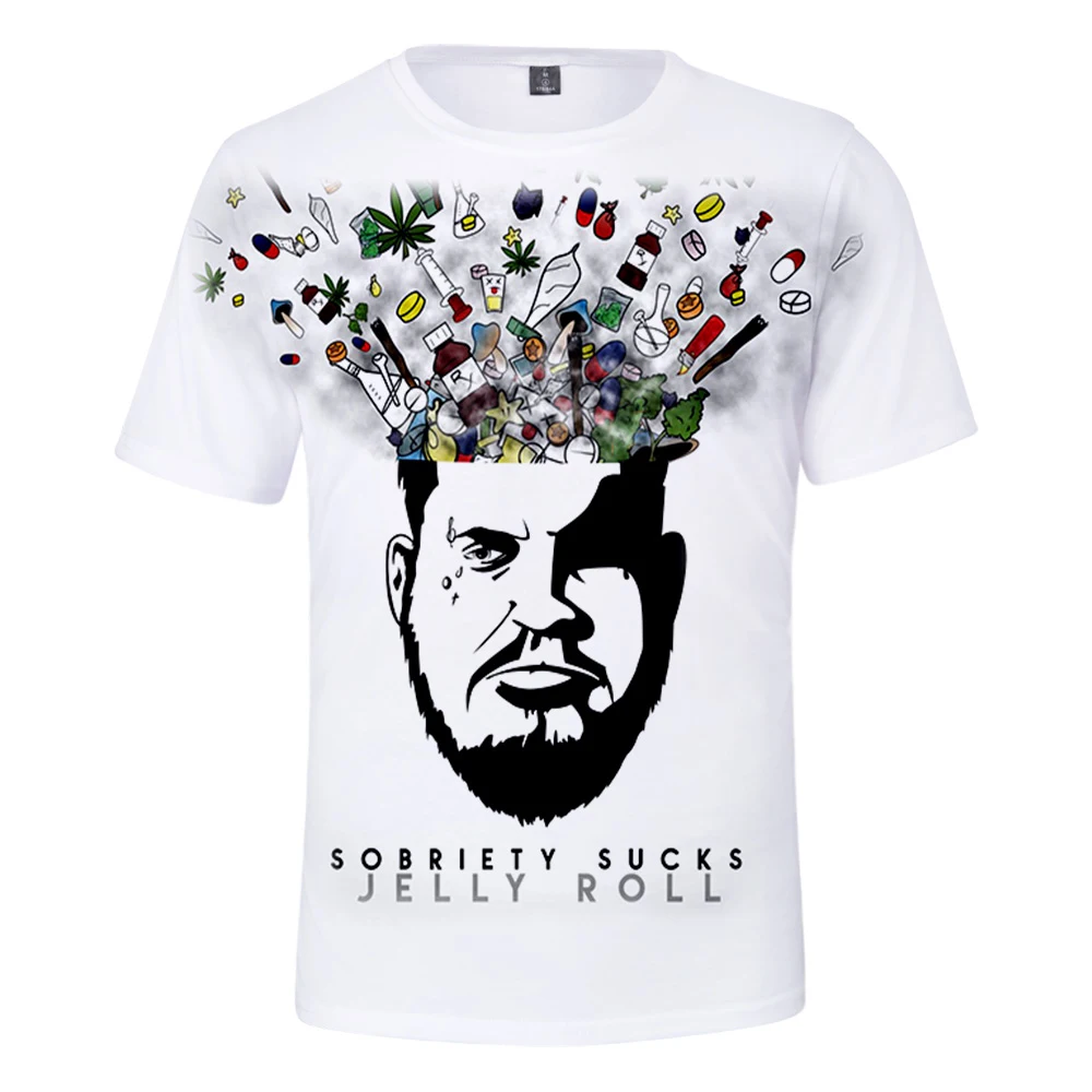 Jelly Roll 3D Printed T-shirts Women/Men Fashion Summer Short Sleeve Tshirts Hot Sale Casual Harajuku Streetwear Clothes
Jelly Roll 3D Printed T-shirts Women/Men Fashion Summer Short Sleeve Tshirts Hot Sale Casual Harajuku Streetwear Clothes