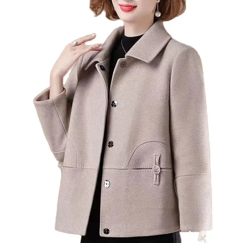 Женская куртка для женщин среднего возраста для пожилых матерей Весенняя осенняя одежда женское Шерстяное Пальто Новинка зимний Универсал...
Женская куртка для женщин среднего возраста для пожилых матерей Весенняя осенняя одежда женское Шерстяное Пальто Новинка зимний Универсал...