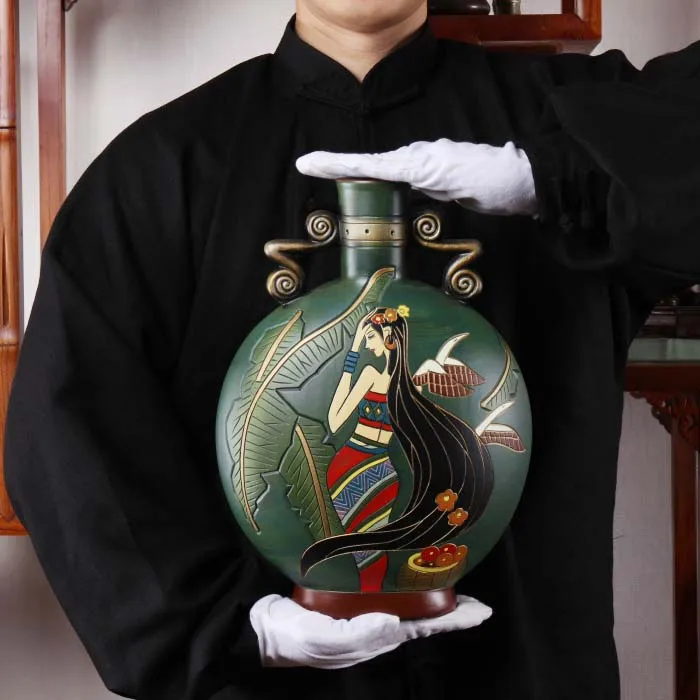 ORIGINAL ABORIGINAL GIRL ART HOME LOBBY THRIVING BUSINESS MASCOT AUSPICIOUS 3D HANDICRAFT RU YAO CHINESE ART FENG SHUI STATUE
ORIGINAL ABORIGINAL GIRL ART HOME LOBBY THRIVING BUSINESS MASCOT AUSPICIOUS 3D HANDICRAFT RU YAO CHINESE ART FENG SHUI STATUE