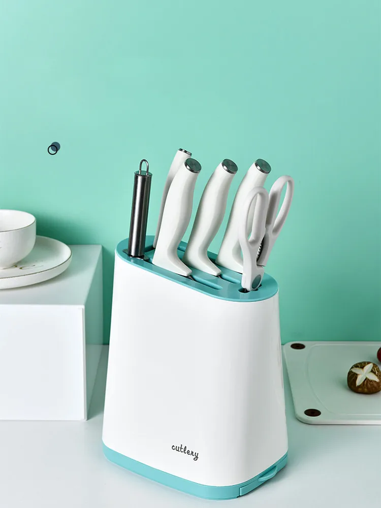 Kitchen Desktop Knife Storage Rack Kitchenware Container Tableware Organizer Home Desk Plastic Inserted Storage Tank Holder
Kitchen Desktop Knife Storage Rack Kitchenware Container Tableware Organizer Home Desk Plastic Inserted Storage Tank Holder