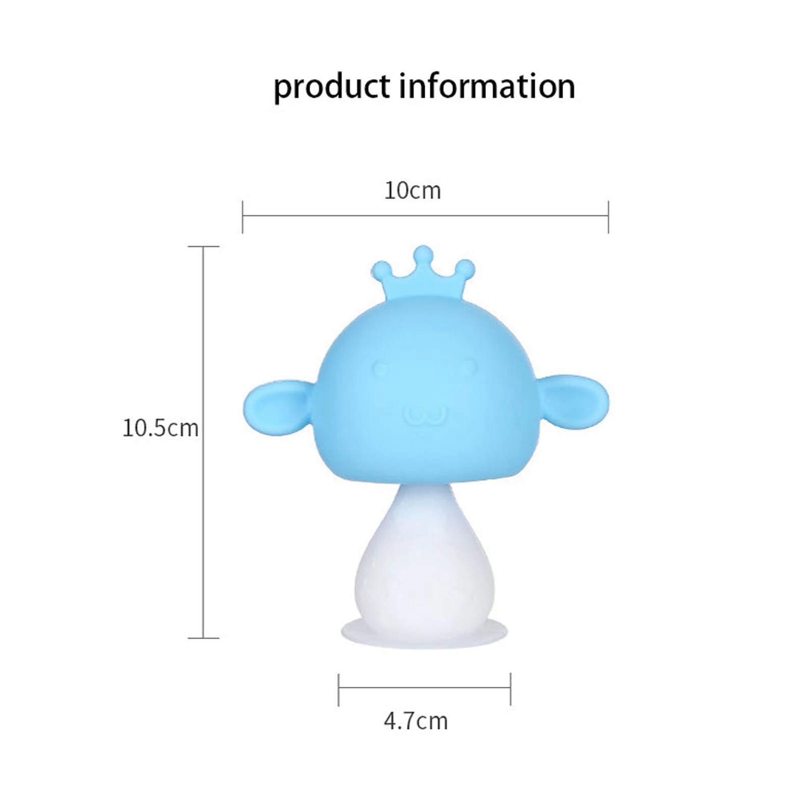 Baby Teething Toy with Rattling Bell Imitation Breast Milk, Strong Suction Tail Soothing Pacifier
Baby Teething Toy with Rattling Bell Imitation Breast Milk, Strong Suction Tail Soothing Pacifier