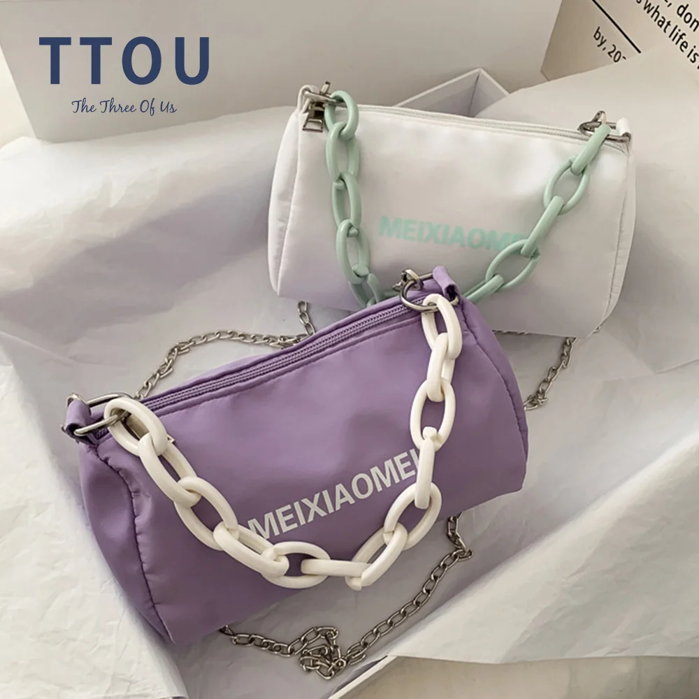 Canvas Crossbody Bags for Women 2021 Fashion Trend Designer Totes Chain Letter Shoulder Bag Female Luxury Handbags and Purse
Canvas Crossbody Bags for Women 2021 Fashion Trend Designer Totes Chain Letter Shoulder Bag Female Luxury Handbags and Purse