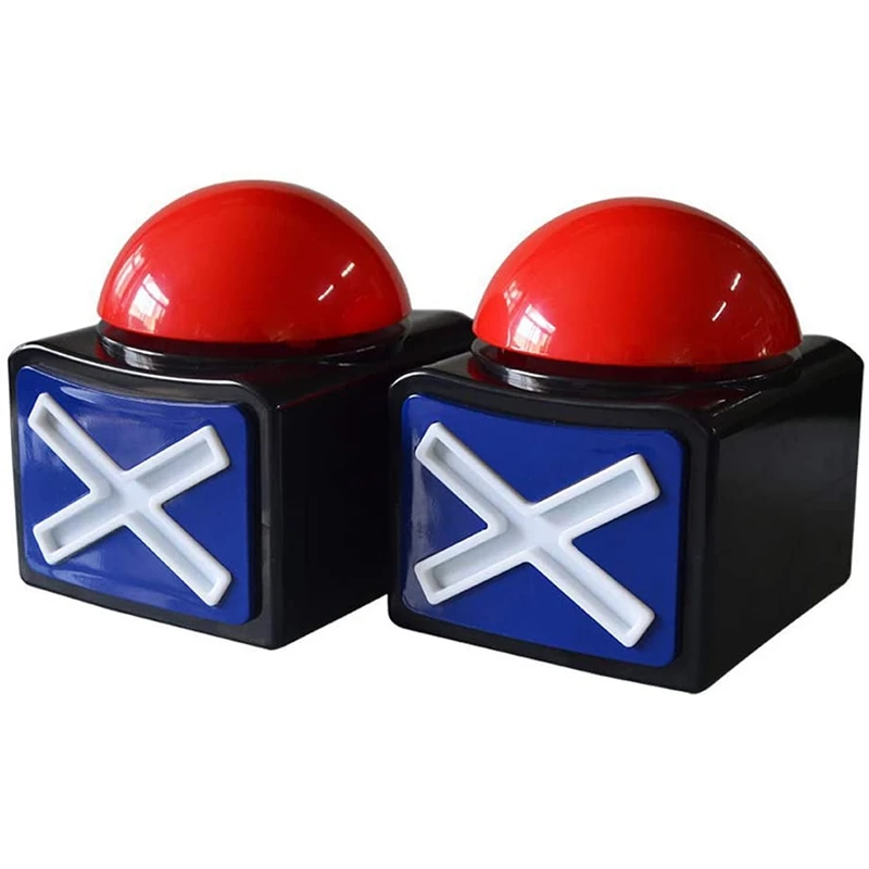 2PCS Game Answer Buzzer , Game Buzzer Alarm Sound Play Button with Light Trivia Quiz Got Talent Buzzer Game Toys
2PCS Game Answer Buzzer , Game Buzzer Alarm Sound Play Button with Light Trivia Quiz Got Talent Buzzer Game Toys