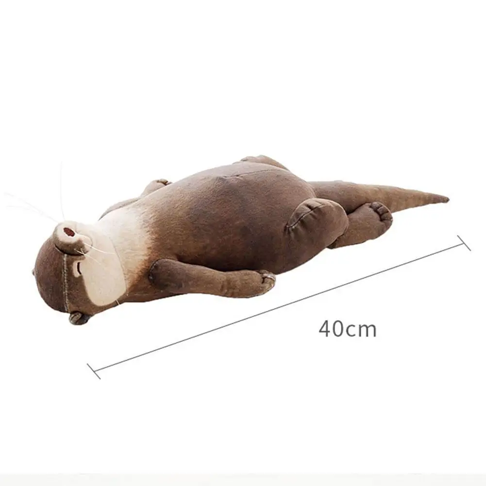 40cm Cute Otter Stuffed Cotton Pencil Case Wrist Pad Birthday Gifts Wrist Children Pillow Plush Pad Toys Doll Christmas Pil R7R3
40cm Cute Otter Stuffed Cotton Pencil Case Wrist Pad Birthday Gifts Wrist Children Pillow Plush Pad Toys Doll Christmas Pil R7R3