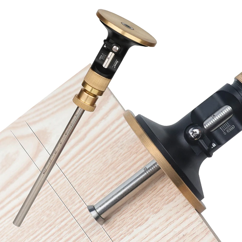 Wheel Marking Gauge Precision Woodworking Marking Scriber Fine-tuning Automatic Alloy Line Scribing Depth Measurement Tools
Wheel Marking Gauge Precision Woodworking Marking Scriber Fine-tuning Automatic Alloy Line Scribing Depth Measurement Tools