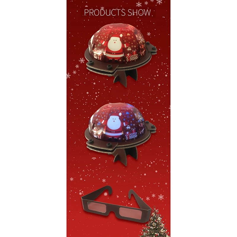 DIY Christmas embly Snowflake Projector Night Light Toys Children Art Crafts With Music Box for Kids Birthday Gift
DIY Christmas embly Snowflake Projector Night Light Toys Children Art Crafts With Music Box for Kids Birthday Gift