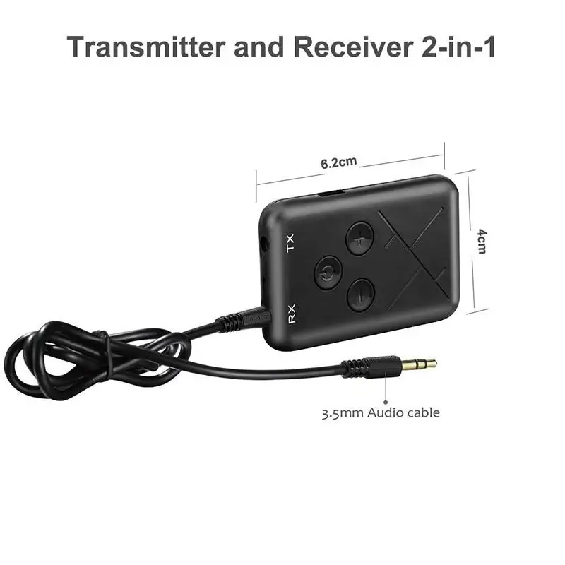 Новый Bluetooth аудио передатчик приемник 3 5 мм 2 в 1 RX и TX AUX беспроводной адаптер