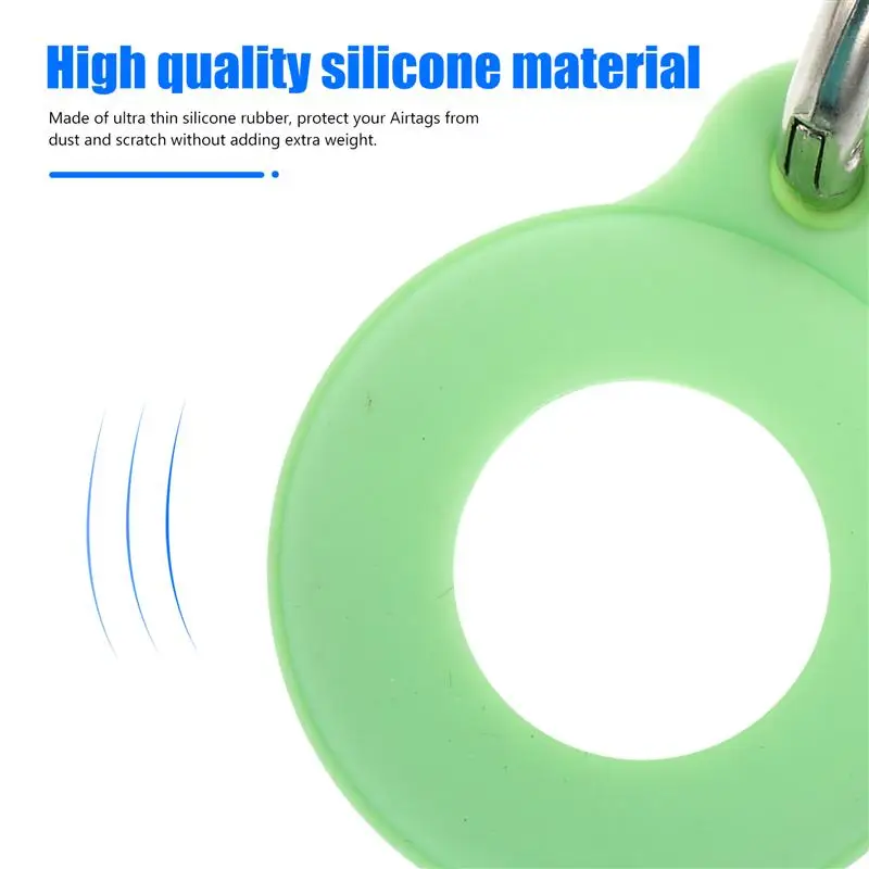 2pcs Silicone Anti-Scratch Protective Cover Protective Case Compatible for AirTag
2pcs Silicone Anti-Scratch Protective Cover Protective Case Compatible for AirTag
