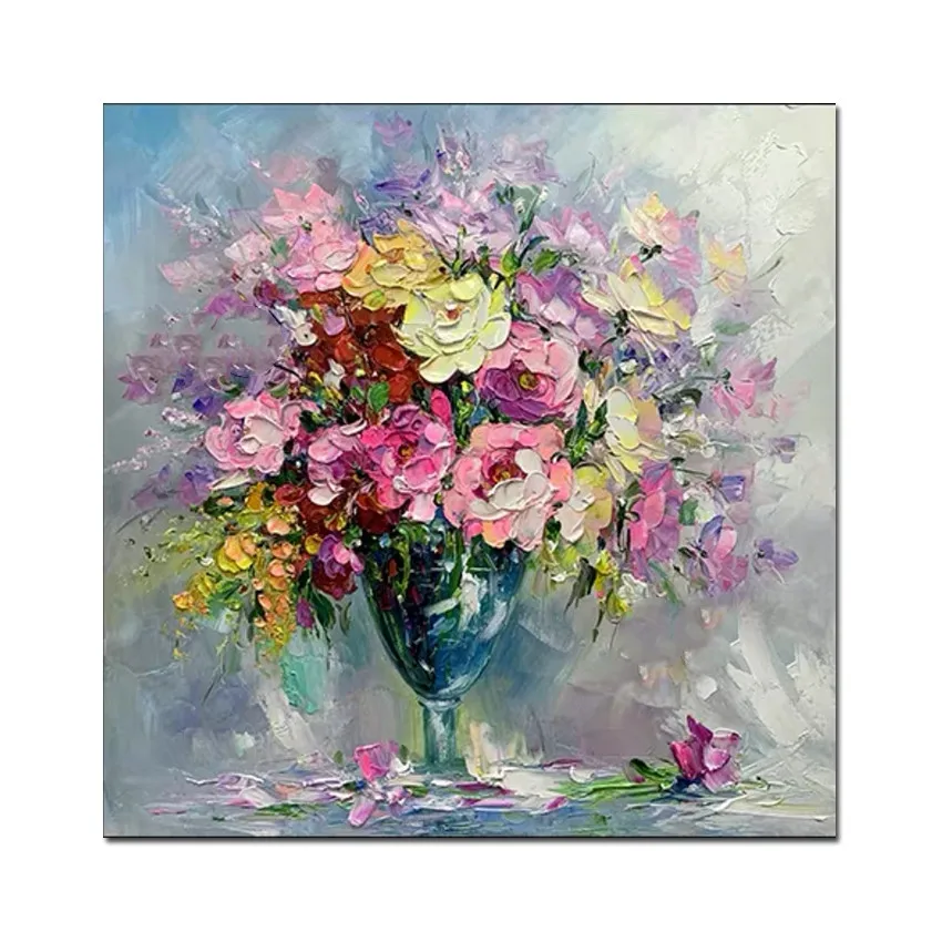 Modern Abstract Oil Painting Hand Painted Oil Painting On Canvas Knife Flowers Heart Picture Home Decoration Unframed
Modern Abstract Oil Painting Hand Painted Oil Painting On Canvas Knife Flowers Heart Picture Home Decoration Unframed