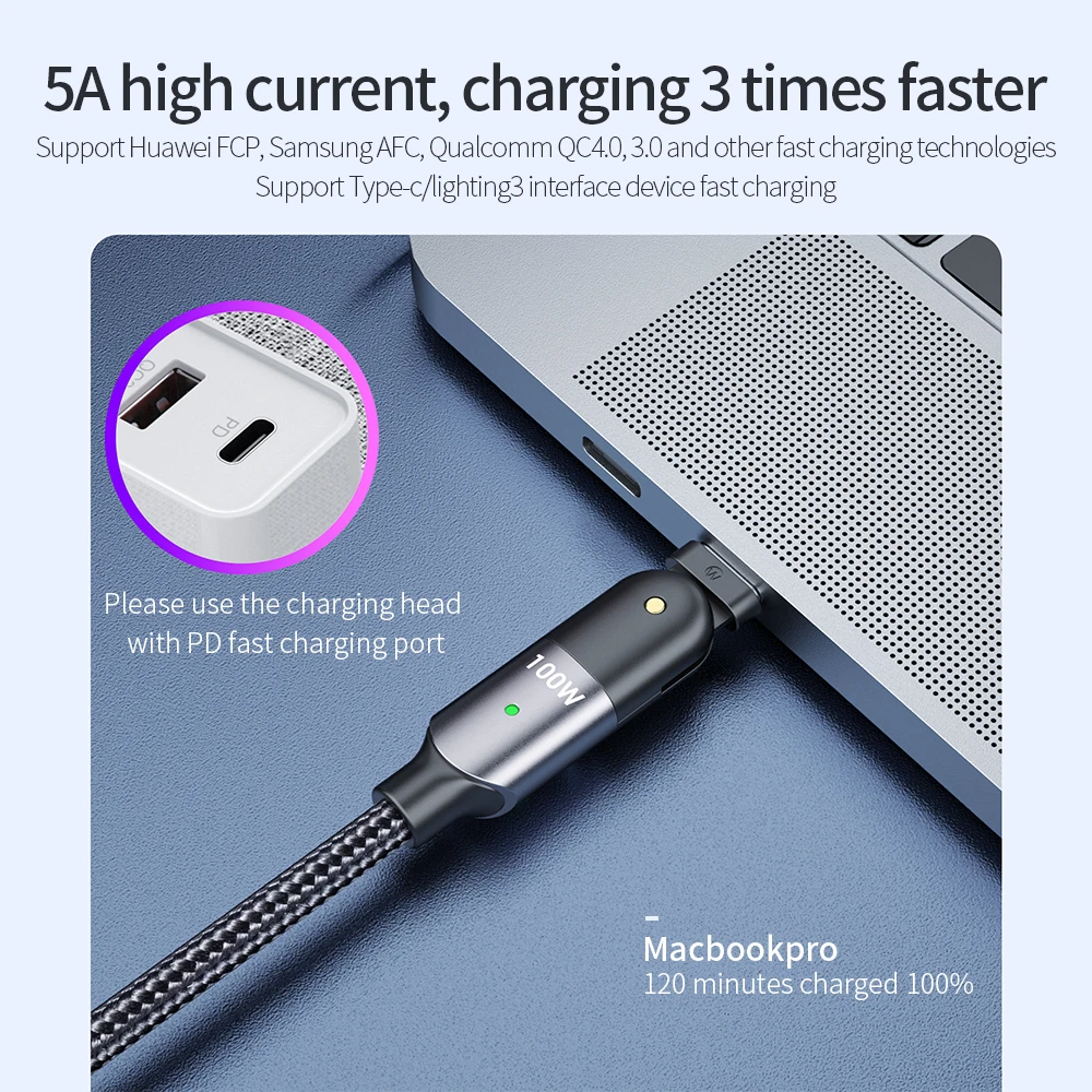 Swalle PD100W TYPE C 5A Rotating Elbow Super Charge PD60W TYPE C 3A USB Date Cables For Xiaomi Samsung Huawei Nylon Braided
Swalle PD100W TYPE C 5A Rotating Elbow Super Charge PD60W TYPE C 3A USB Date Cables For Xiaomi Samsung Huawei Nylon Braided