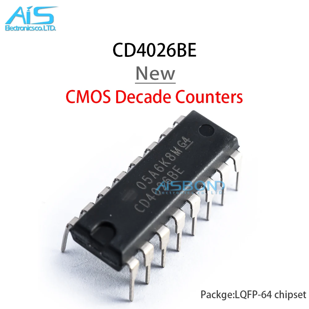 10Pcs New CD4026BE CD4026 CD4020BE CD4021BE CD4023BE CD4024BE CD4027BE CD4028BE CD4020 CD4021 CD4027 CD4028 DIP-16 CMOS Counters
10Pcs New CD4026BE CD4026 CD4020BE CD4021BE CD4023BE CD4024BE CD4027BE CD4028BE CD4020 CD4021 CD4027 CD4028 DIP-16 CMOS Counters