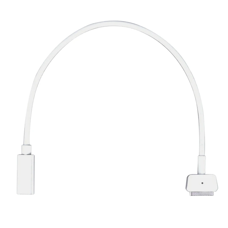 Переходник с разъемом типа C на кабель Magsafe 2, подходит для Apple Air / Pro 45 Вт 60 Вт
Переходник с разъемом типа C на кабель Magsafe 2, подходит для Apple Air / Pro 45 Вт 60 Вт