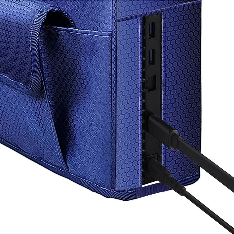 Scratch-Resistant Protector Cover for PS5 with Game Disc & Controller's Storage Pocket Holder
Scratch-Resistant Protector Cover for PS5 with Game Disc & Controller's Storage Pocket Holder