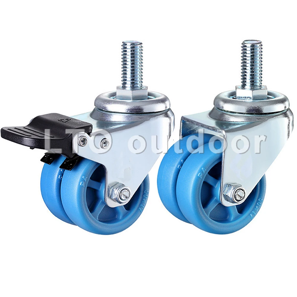 1.5/2Inch Heavy Double Row Wheel Industrial Wheel Nylon Wheel Furniture Caster Home Accessories
1.5/2Inch Heavy Double Row Wheel Industrial Wheel Nylon Wheel Furniture Caster Home Accessories