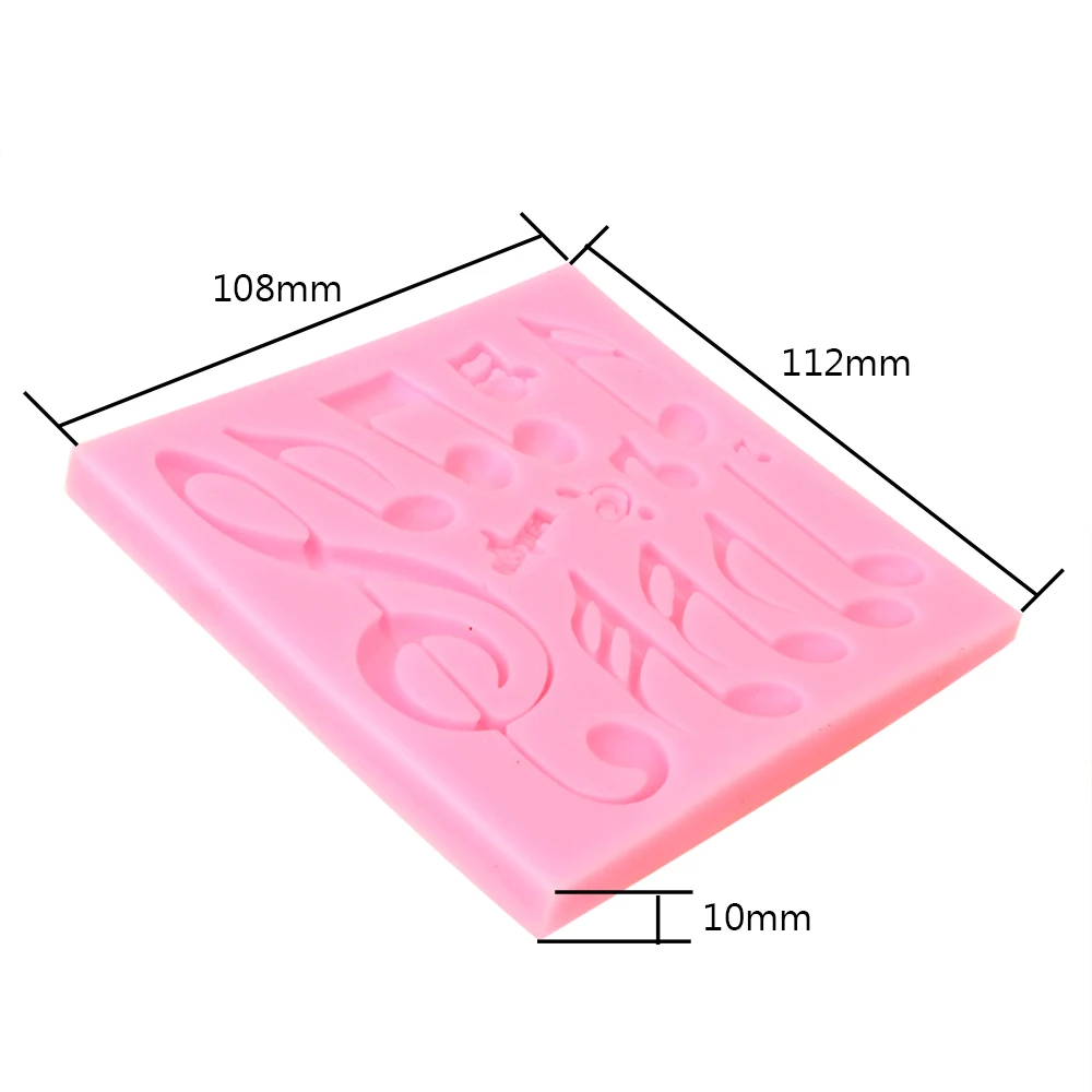 Candy Pudding Muffin Molds Cake Decoration Music Notes Shape Sugar Tools Silicone Cake Mold Fondant Cookie Chocolate Mould
Candy Pudding Muffin Molds Cake Decoration Music Notes Shape Sugar Tools Silicone Cake Mold Fondant Cookie Chocolate Mould