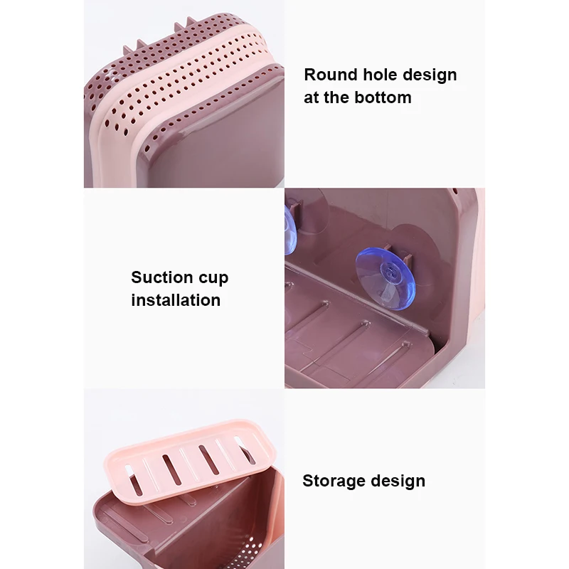 Double Suction Cup Hanging Sink Drain Basket Foldable Storage Box For Bags Baskets Home Kitchen Storage Drain Basket Box
Double Suction Cup Hanging Sink Drain Basket Foldable Storage Box For Bags Baskets Home Kitchen Storage Drain Basket Box