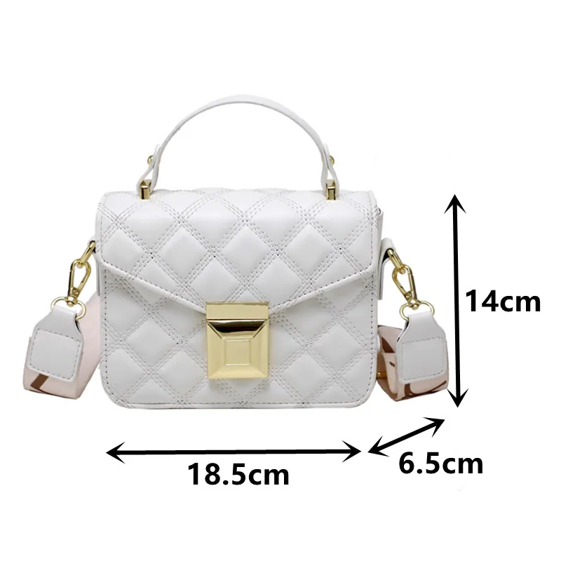 Diamond Lattice Tote Bags For Women Top Handle Handbags Luxury Pu Leather Crossbody Bag Ladies Wide Shoulder Strap Messenger Bag
Diamond Lattice Tote Bags For Women Top Handle Handbags Luxury Pu Leather Crossbody Bag Ladies Wide Shoulder Strap Messenger Bag