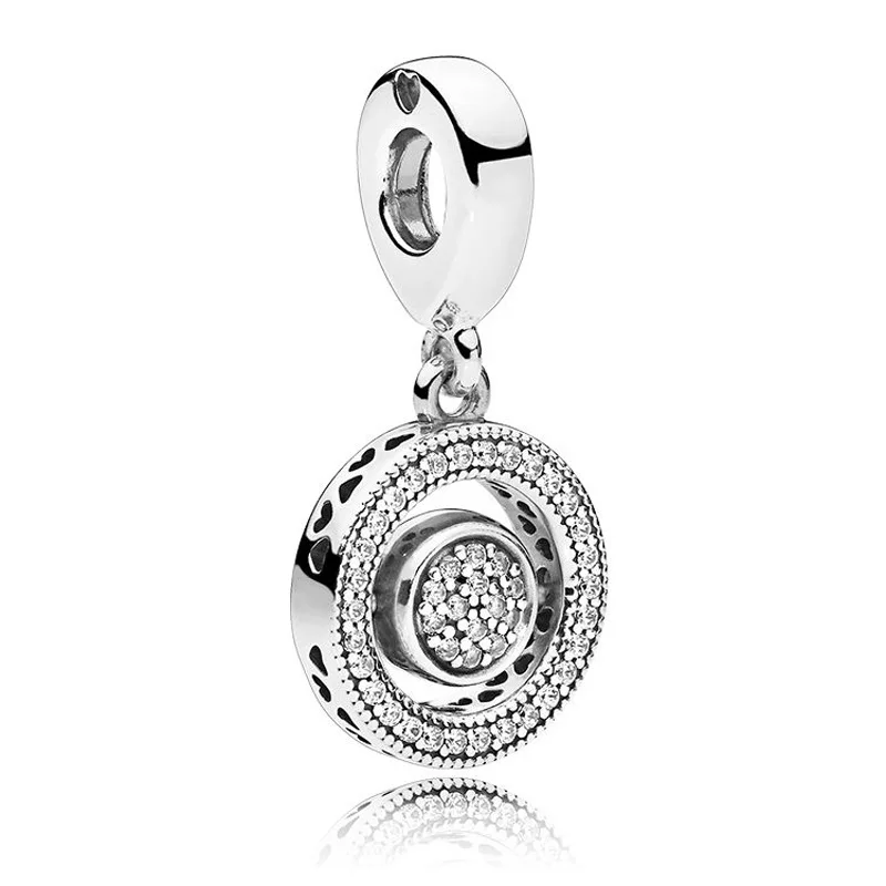 S925 Sterling Silver Pendant New Diamond Inlaid Rotating Heart String Decoration Heart-shaped Rotat Charms
S925 Sterling Silver Pendant New Diamond Inlaid Rotating Heart String Decoration Heart-shaped Rotat Charms