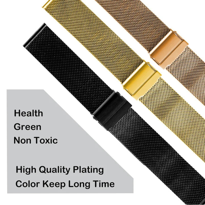 Metal strap 18mm 20mm 22mm for Samsung Galaxy Watch 46mm 42mm Smart Watchband Bracelet for Amazfit Pace Stainless Steel Band
Metal strap 18mm 20mm 22mm for Samsung Galaxy Watch 46mm 42mm Smart Watchband Bracelet for Amazfit Pace Stainless Steel Band