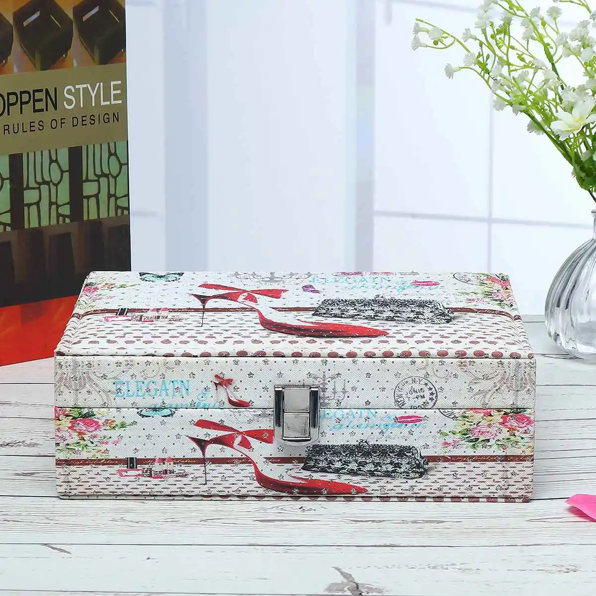 Makeup Organizer for Cosmetic Large Capacity Jewelry Storage Box Organizer Desktop Jewelry Nail Polish Makeup Drawer Container
Makeup Organizer for Cosmetic Large Capacity Jewelry Storage Box Organizer Desktop Jewelry Nail Polish Makeup Drawer Container