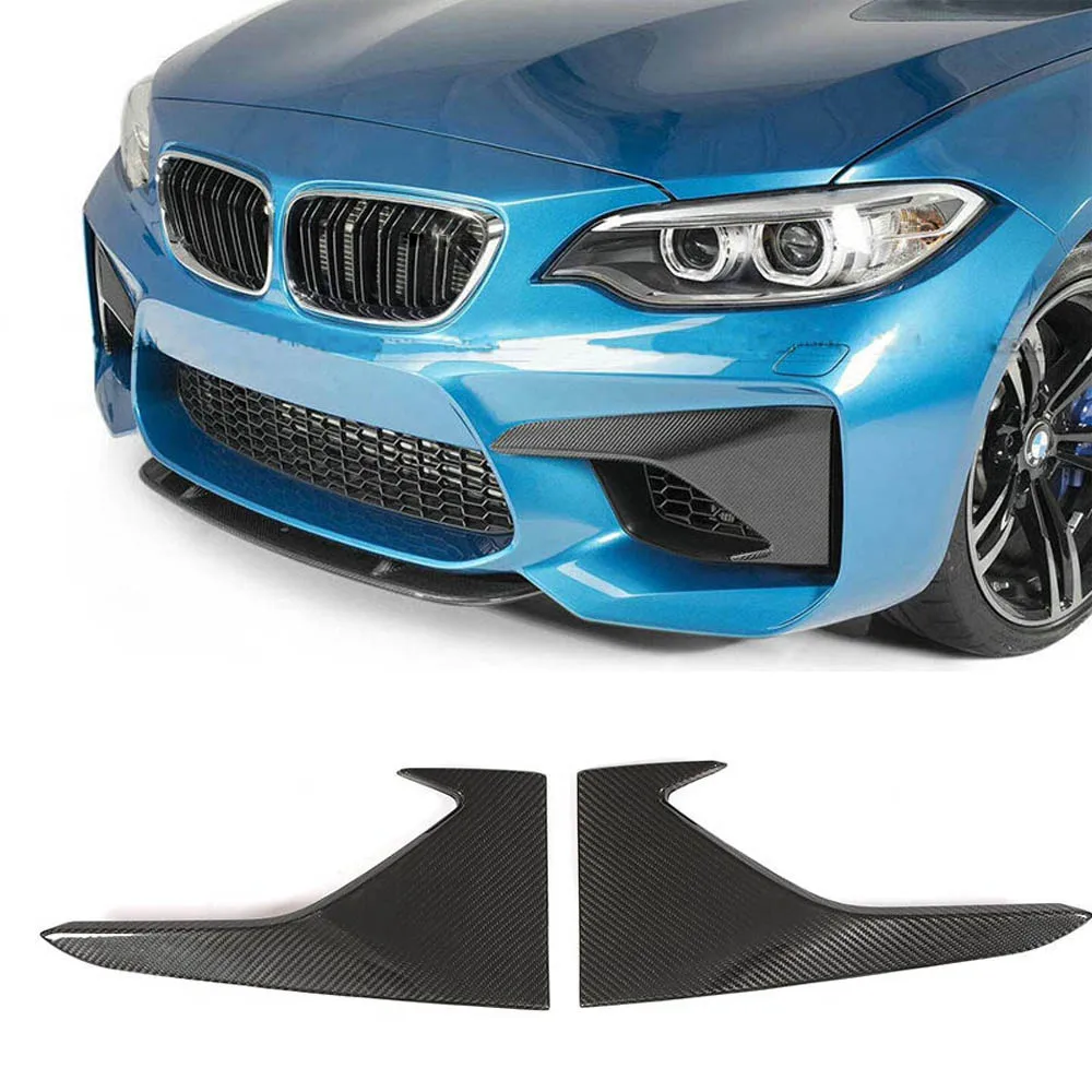 Carbon Fiber Car Front Bumper Air Vent Fender Trim For BMW F87 M2 2016 2017 2018
Carbon Fiber Car Front Bumper Air Vent Fender Trim For BMW F87 M2 2016 2017 2018