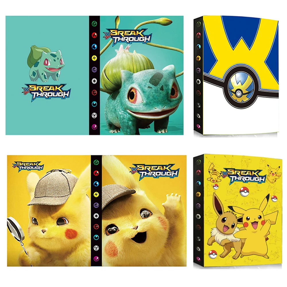 Cartoon Anime 240Pcs Holder Album Toy Collection Game Pokemones Cards Album Book Top for Kids Gift
Cartoon Anime 240Pcs Holder Album Toy Collection Game Pokemones Cards Album Book Top for Kids Gift