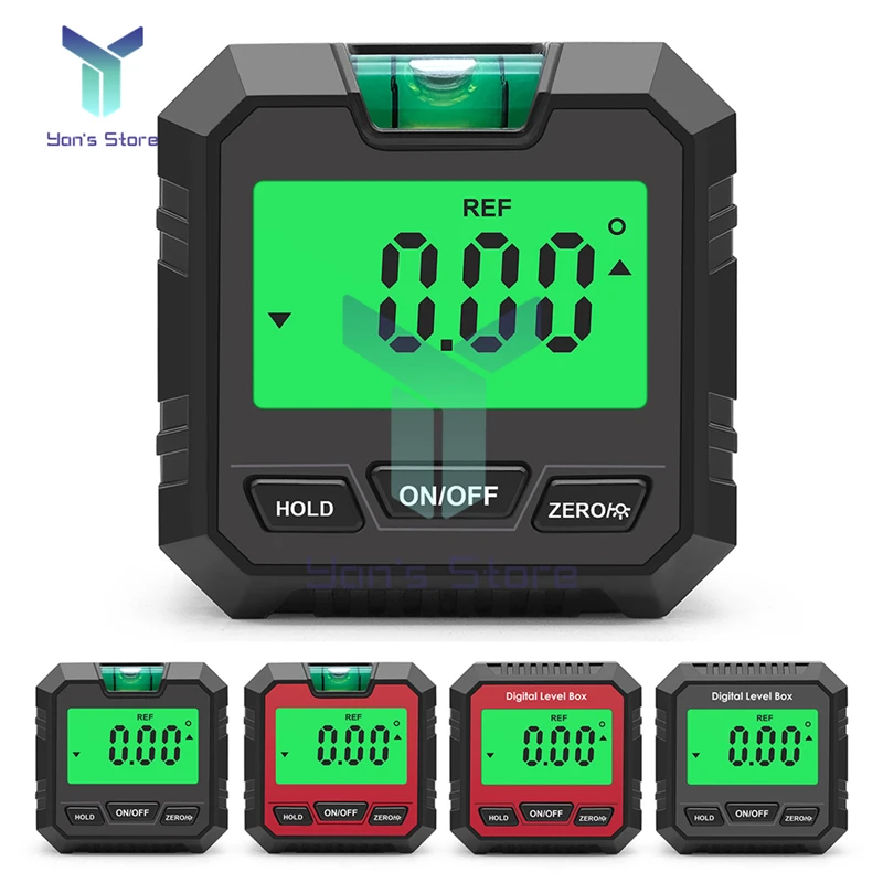 90 Degree Magnet Digital Protractor Inclinometer Level Meter Goniometer Measuring Inclinometer Spirit Level Goniometer DIY Tool 
90 Degree Magnet Digital Protractor Inclinometer Level Meter Goniometer Measuring Inclinometer Spirit Level Goniometer DIY Tool