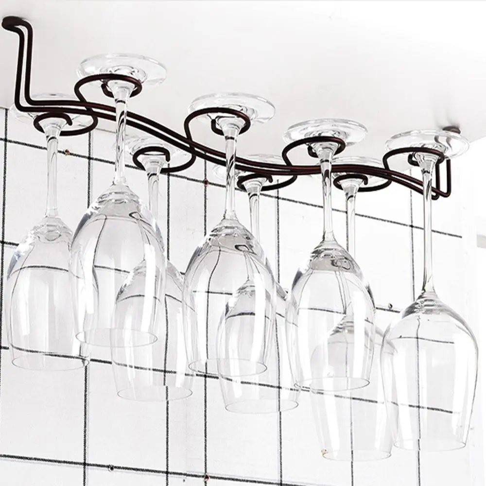 8 Cups Wine Glass Rack Under Cabinet Stemware Wine Glass Holder Glasses Storage Hanger Metal Organizer for Bar Kitchen Bar Shelf
8 Cups Wine Glass Rack Under Cabinet Stemware Wine Glass Holder Glasses Storage Hanger Metal Organizer for Bar Kitchen Bar Shelf