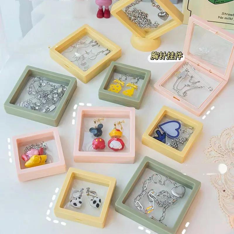 1Pcs Pink PE Suspension Box Film Suspended Floating Display Case Earring Coin Gems Ring Jewelry Storage Stand Colorful Holder
1Pcs Pink PE Suspension Box Film Suspended Floating Display Case Earring Coin Gems Ring Jewelry Storage Stand Colorful Holder
