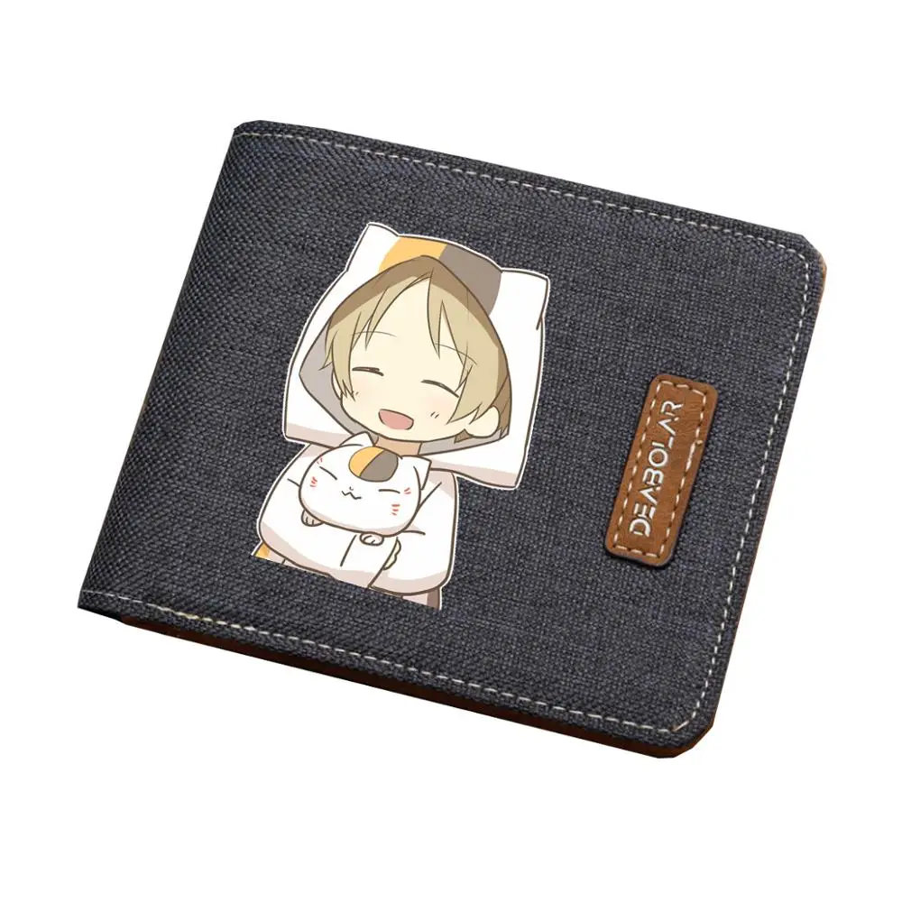 Japan anime Natsume Yuujinchou cute coat wallet Men women short printing Bifold wallet teenagers canvas wallet coin Card purse
Japan anime Natsume Yuujinchou cute coat wallet Men women short printing Bifold wallet teenagers canvas wallet coin Card purse