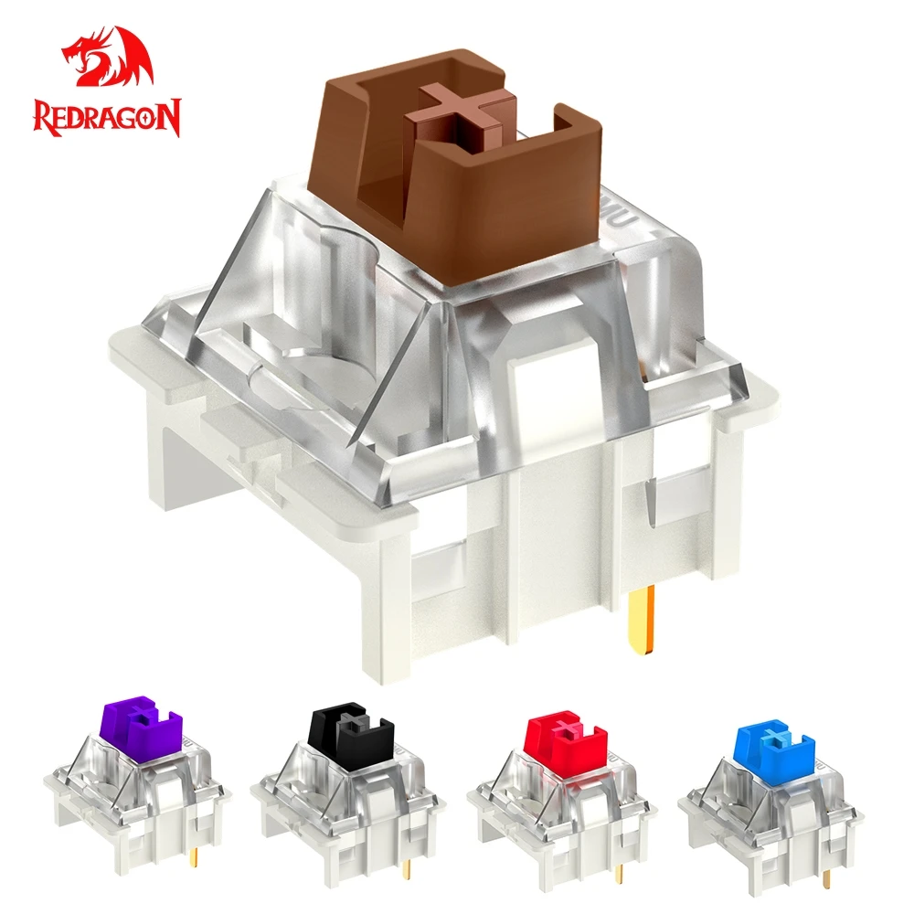 Переключатель REDRAGON SMD RGB Outemu MX 3 контактный кличный линейный тактильный бесшумный