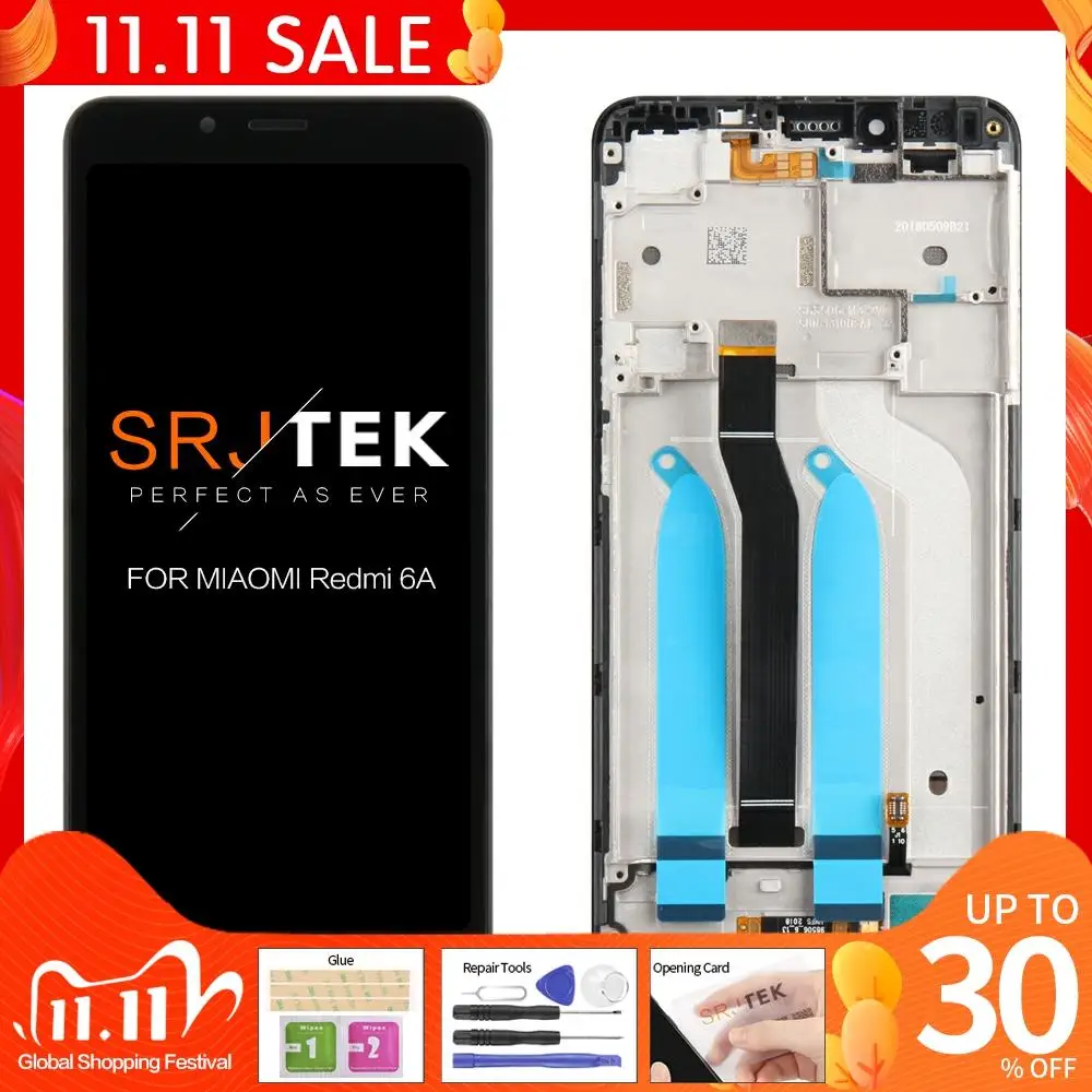 Оригинальный ЖК-дисплей 5,45 дюйма для XIAOMI Redmi 6A, ЖК-дисплей с сенсорным экраном для Redmi 6A, дигитайзер дисплея для Redmi 6A, ЖК-дисплей, сенсорный эк...
Оригинальный ЖК-дисплей 5,45 дюйма для XIAOMI Redmi 6A, ЖК-дисплей с сенсорным экраном для Redmi 6A, дигитайзер дисплея для Redmi 6A, ЖК-дисплей, сенсорный эк...