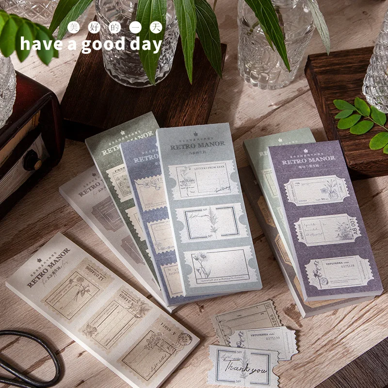 50 Sheets Retro Memo Pads Notes Simple Tearable Guestbook Paper Diary Scrapbooking Office School Stationery Notepad
50 Sheets Retro Memo Pads Notes Simple Tearable Guestbook Paper Diary Scrapbooking Office School Stationery Notepad